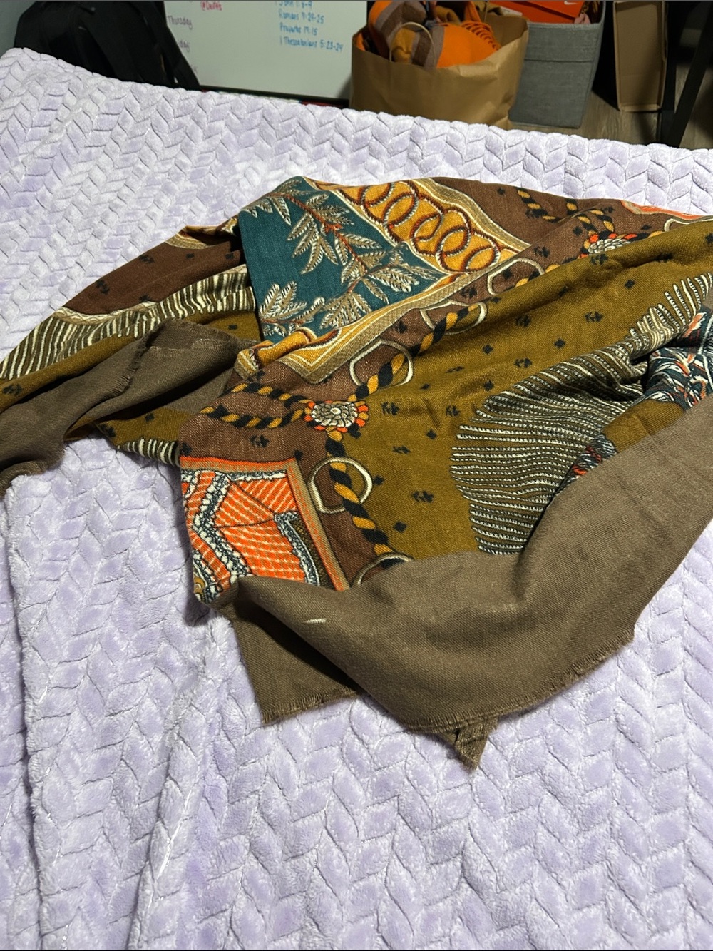 Patterned Scarf